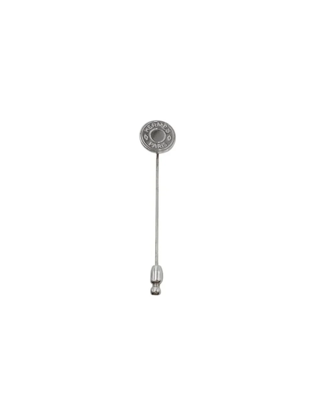 Hermes Fantasy Pin Brooch Silver